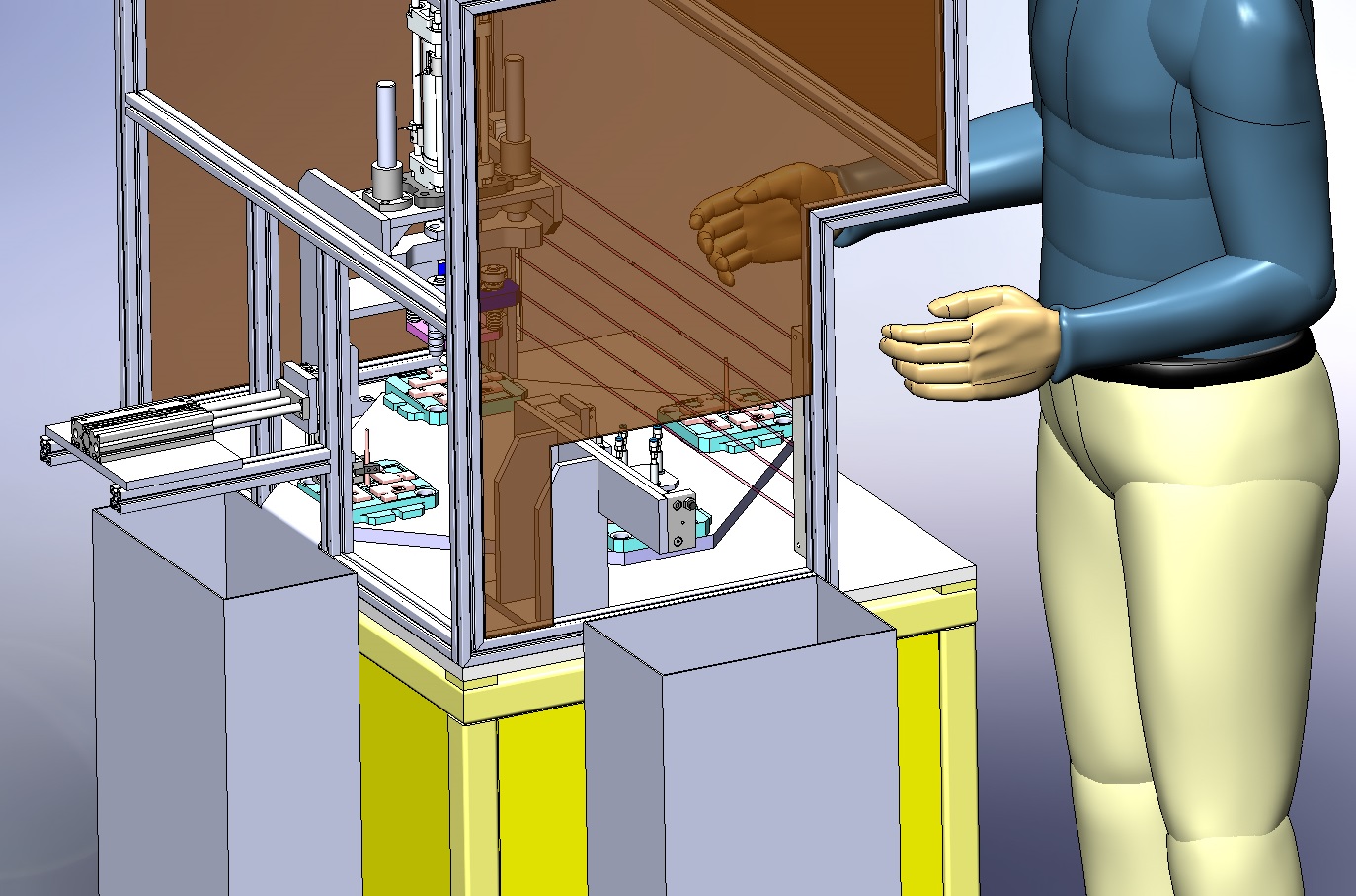 注塑模热流道自动切割机